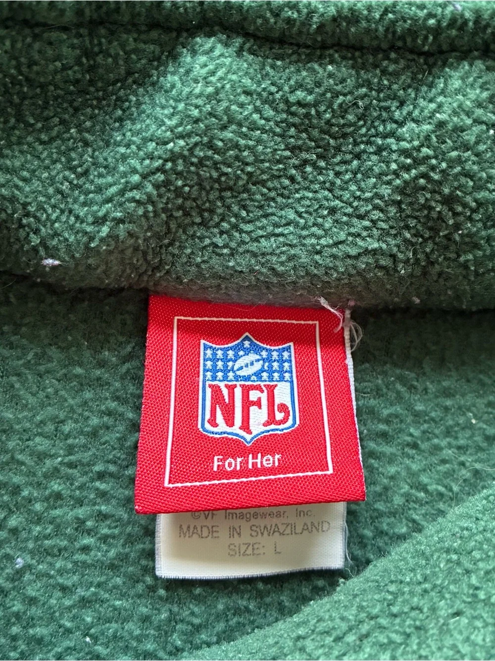 002 - WOMENS VINTAGE 00s GREEN BAY PACKERS Y2K NFL FLEECE JACKET